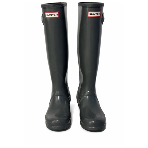 Hunter Shoes - Hunter Gray Tall Boots